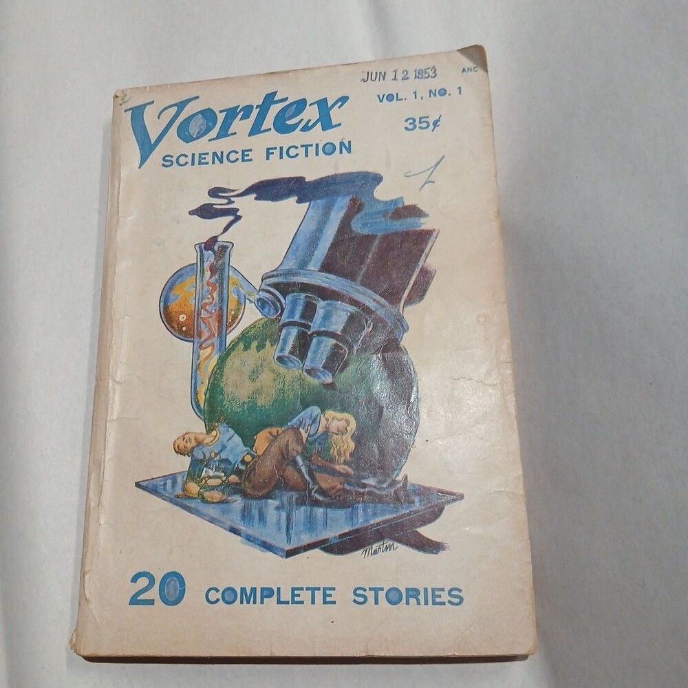 VORTEX Vol 1 No 1, 1953. Jack Vance, Lester Del Rey, Alfred Coppel; scarce